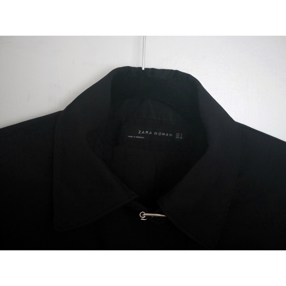 Markdownzara Buttoned Down Technical Trench Coat - image 6